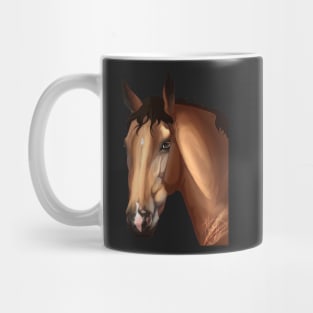 Buckskin Horse Profile Mug